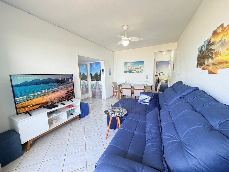 Apartamento Frente ao Mar em Santos Temporada Santos