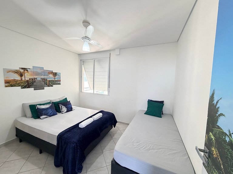 Apartamento Frente ao Mar em Santos Temporada Santos